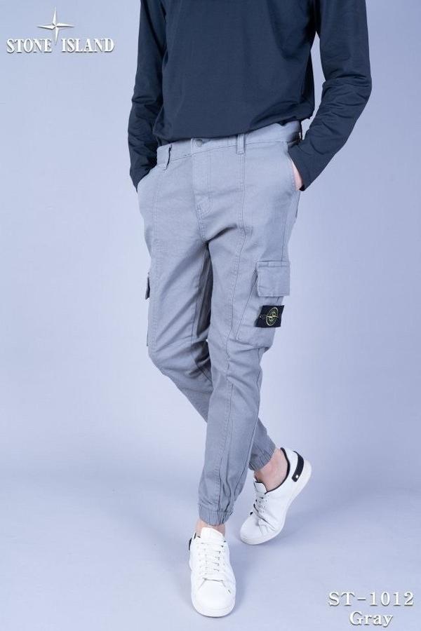 스* 절개 스트레치 코튼 카고 조거팬츠