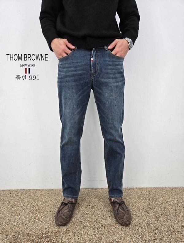 톰* 밍크융본딩 히든밴딩 데님 팬츠