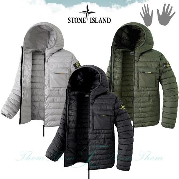 스* 옐 덕다운 후드 패딩 점퍼