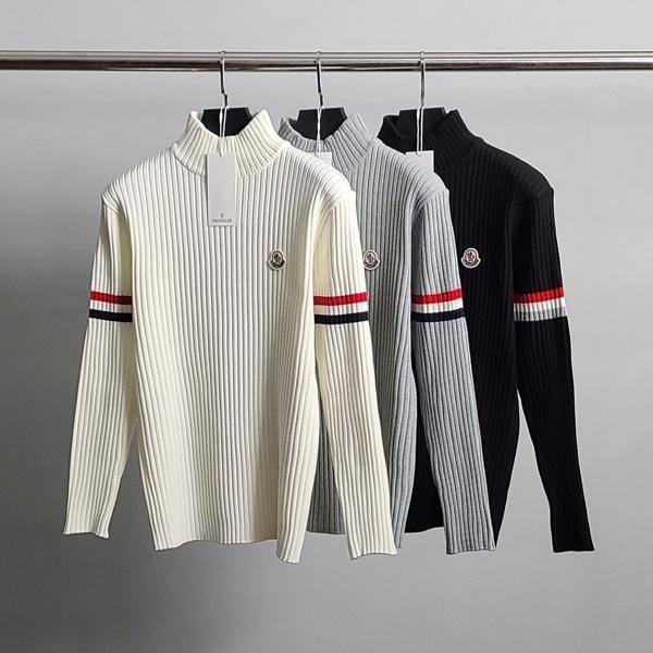 암밴드 골지 반목 니트