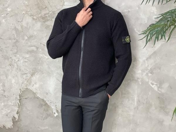 스* 로고와펜 풀 집업