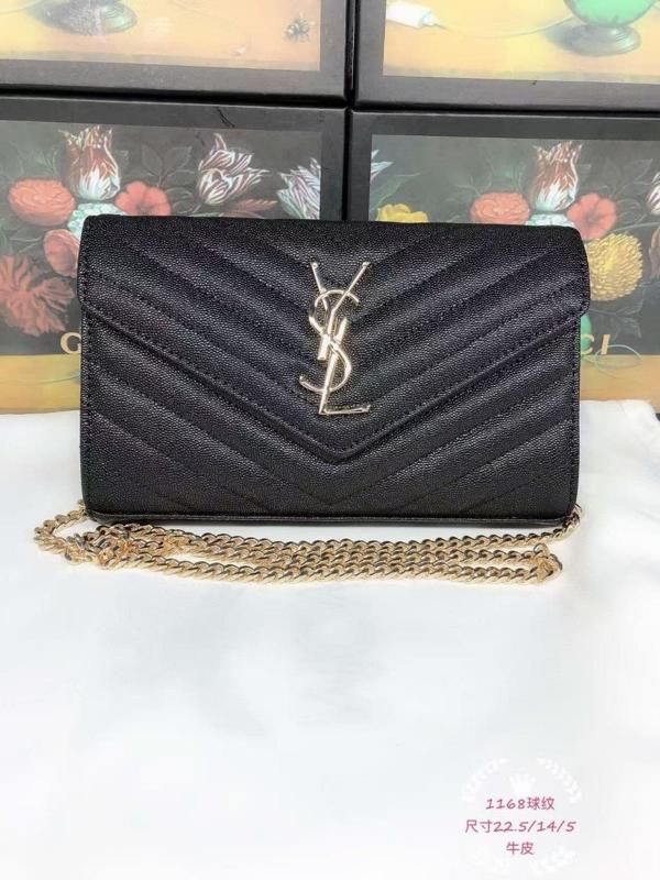 생** 금장 캐비어 체인백