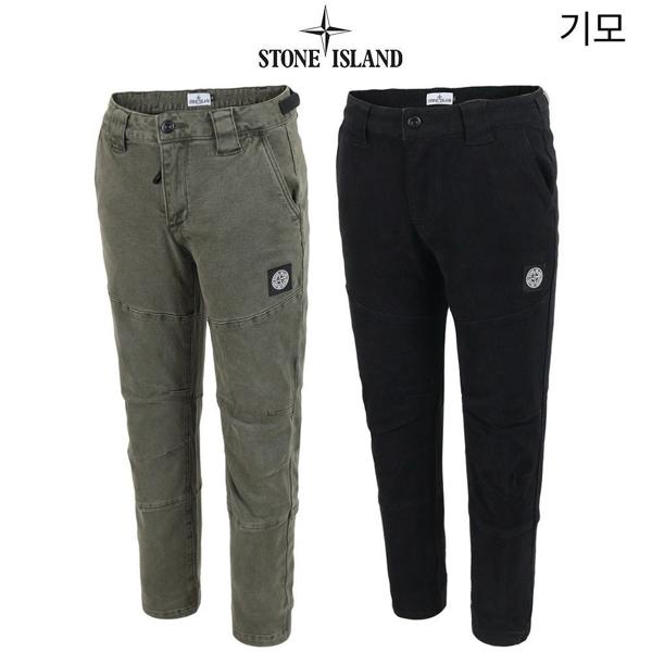 스* 안기모 무릎절개 슬림조거팬츠