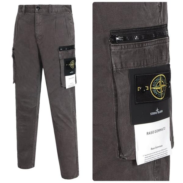 스* 원지퍼 코튼 카고 와펜팬츠