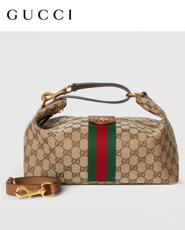 구* 배니티 미디엄 탑 핸들백