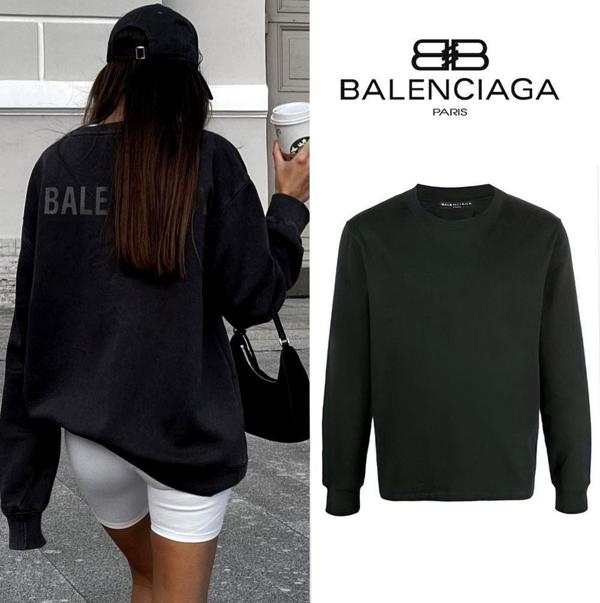 발**** 백로고 맨투맨  기모