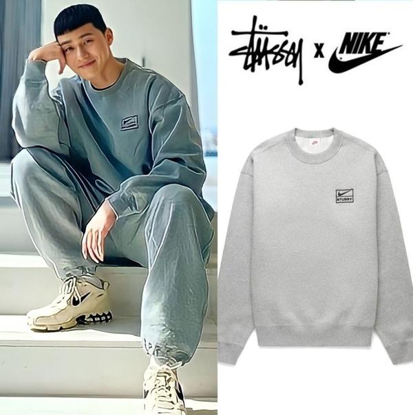 나**  스** NRG 커플 맨투맨셋트  기모