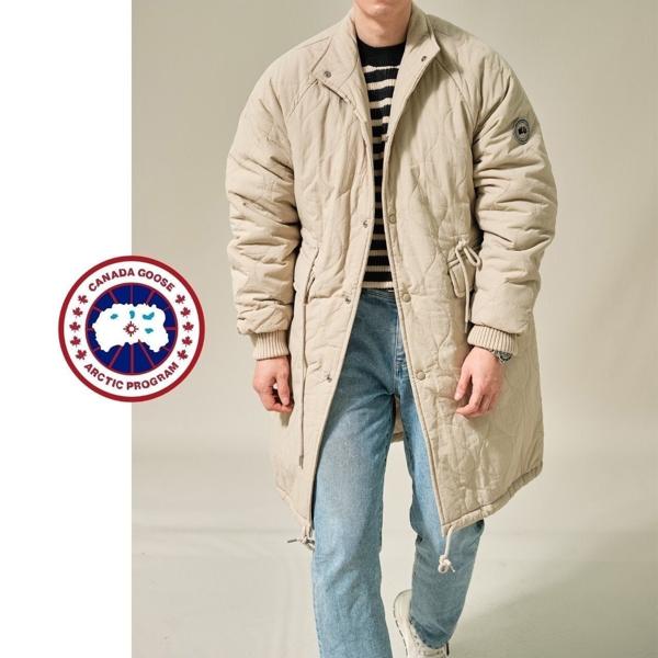 캐* 퀄팅 누빔 롱패딩