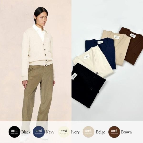 아* 드 꾀흐 까마이외 자수 니트 가디건 (여성)