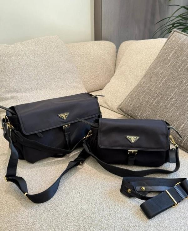 프** 익스플로어 라지 리나일론 숄더백