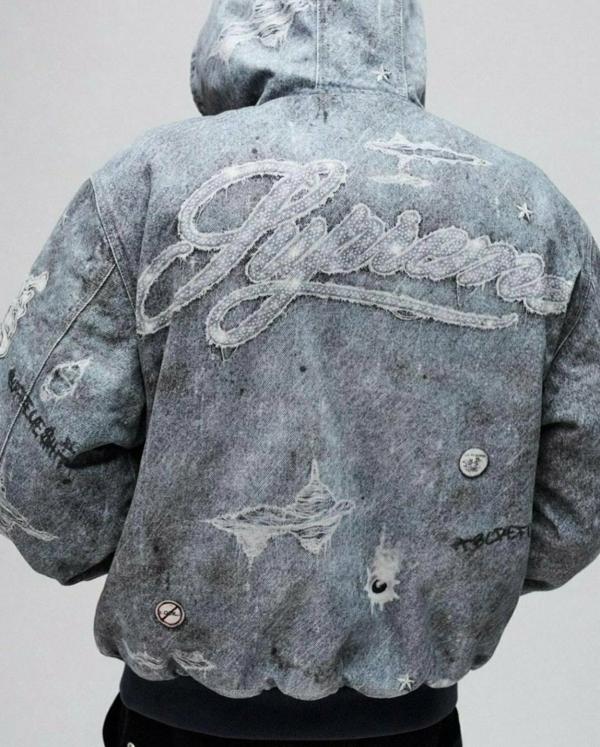 슈** HJR 트롱프 뢰유 후드 워크 자켓