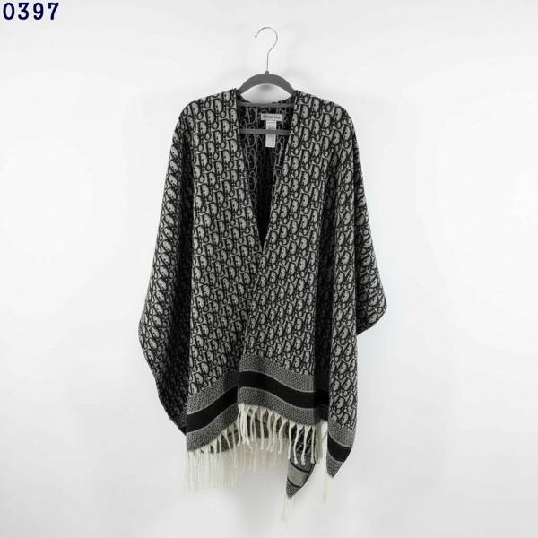 디* 오블리크 울 캐시미어 케이프