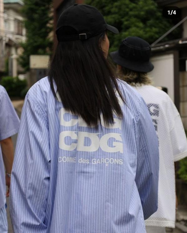 꼼* 스트라이프 코치 자켓  수입