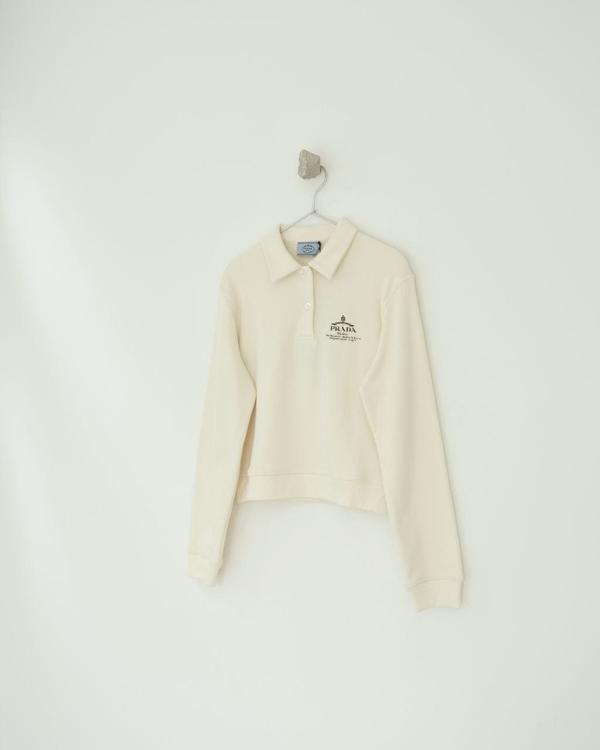 프** 엠브로이드 폴로 롱슬리브  수입