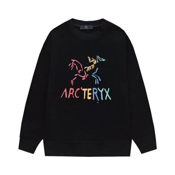 아**** 핸드페인팅 레인보우 맨투맨