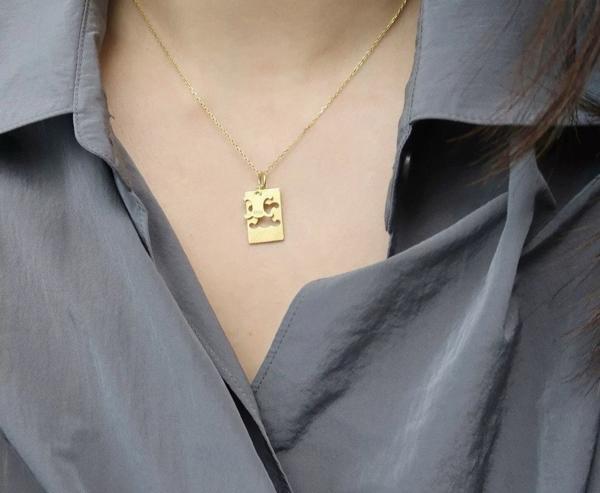 셀** 세퍼러블 트리옹프 인터로킹 목걸이수입최고급