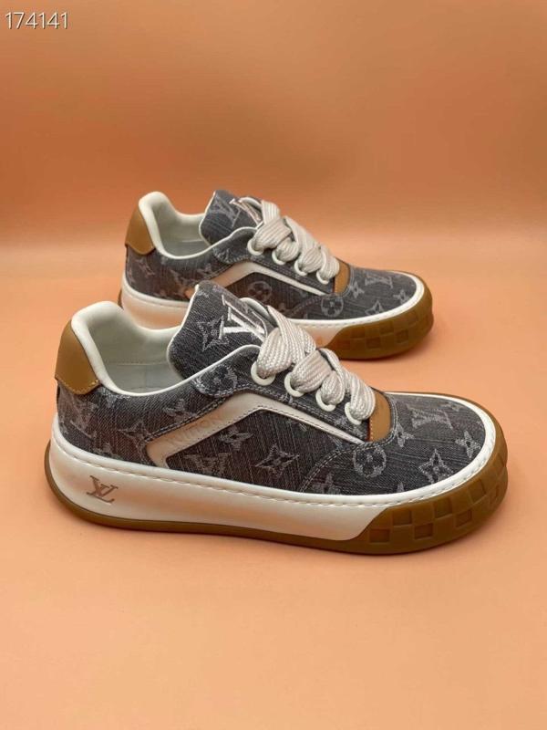 루* 남자 틸티드 가죽 스니커즈