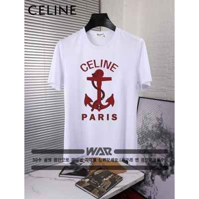 셀** 닻 로고 반팔 티셔츠