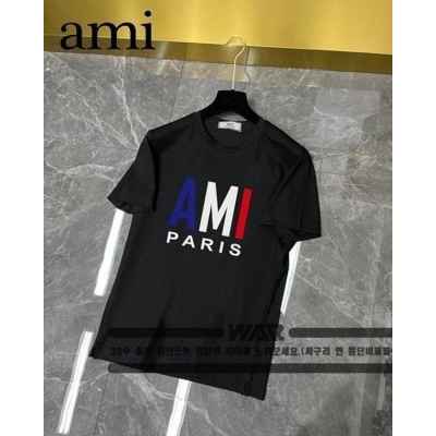 아* 파리 로고 반팔티셔츠