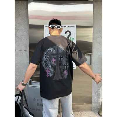 크* 멀티십자가자수 티셔츠