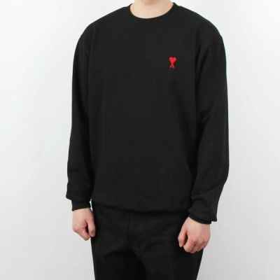 아* 미들 하트 맨투맨