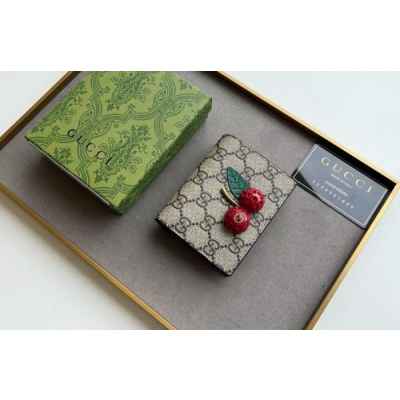 구* 수프림 체리 반지갑