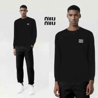 미*** 자수 로고 맨투맨