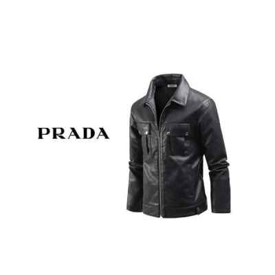 프** 레더 바이커 자켓