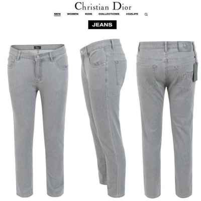 디* 자수 로고 그레이 슬림 일자진