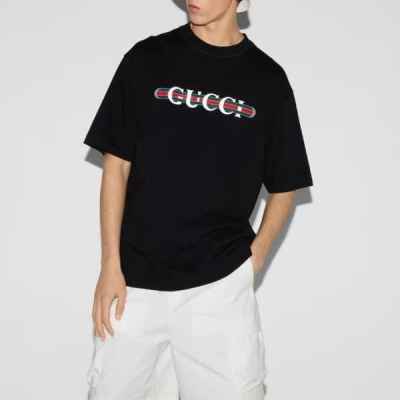 구* 프린트 반팔티