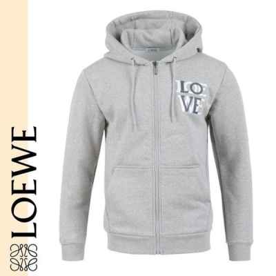 로** 이중 자수 후드집업