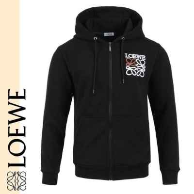 로** 아나그램 자수 후드집업