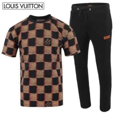 루* 컬러 다미 나염 반팔  긴바지 셋트