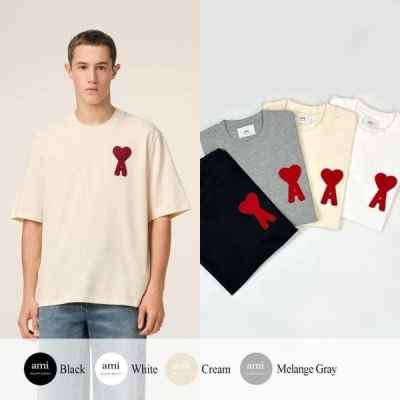 아* 드 꾀흐 패치 반팔 티셔츠