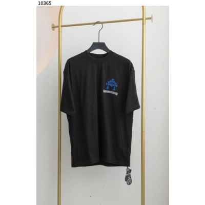 크* 블루십자가 로고 반팔 티셔츠