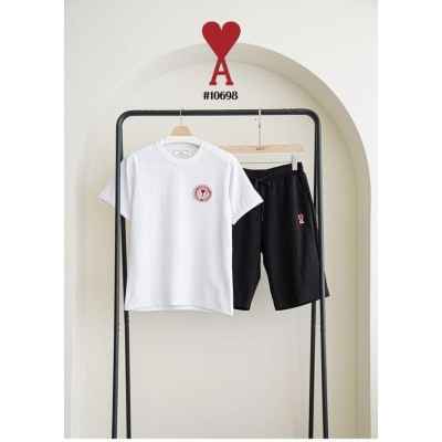 아* 신상 남성 써클로고 반팔  5부 셋