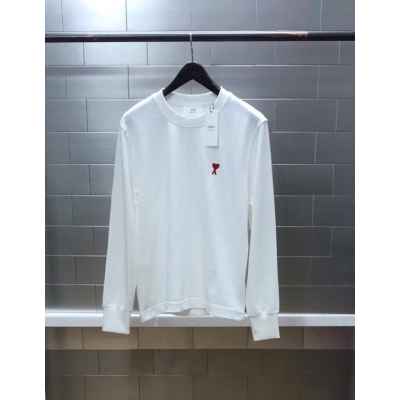 아* 하트자수 슬리브티셔츠