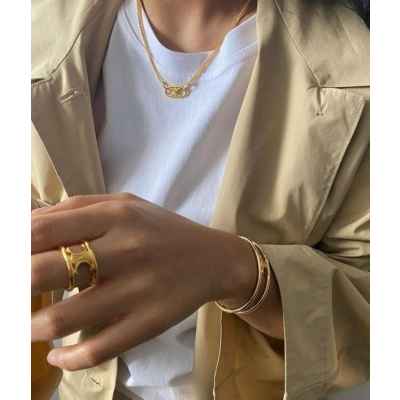 셀**시그니쳐 패턴 목걸이