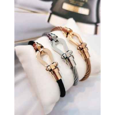 프** 와이어 스틸 팔찌(수입)