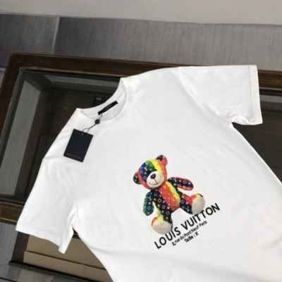 루* 무지개 테디곰돌이 반팔티