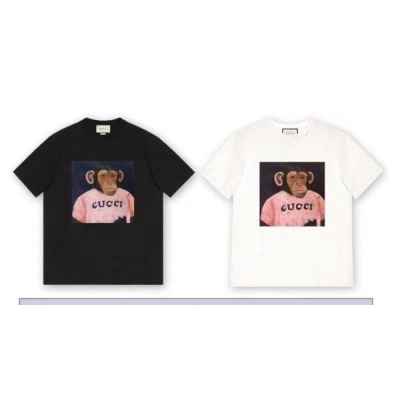 구* 하프티몽키캐릭터 라운드 반팔티