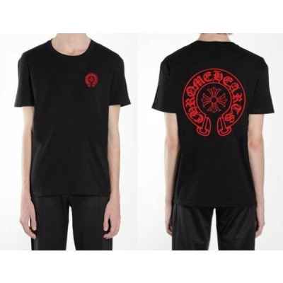 크* 말발굽 로고 라운드 반팔티