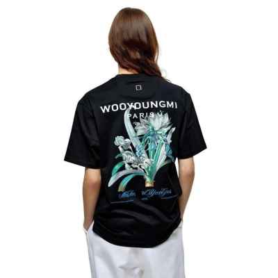 우** 릴리 반팔 티셔츠