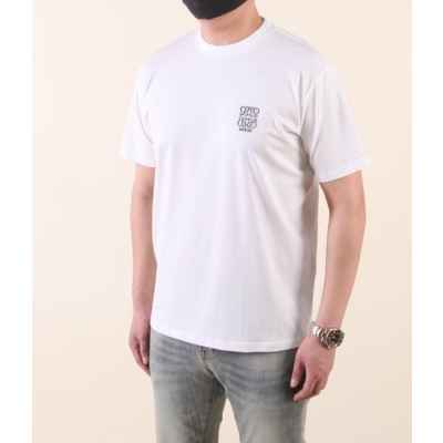 로** 아나그램 로고 자수 반팔 티셔츠