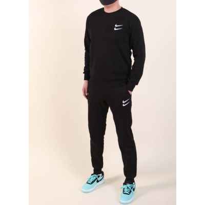 나** 더블스우시 로고 맨투맨셋