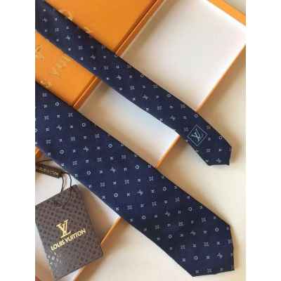 루* 모노그램 실크 넥타이
