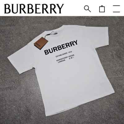 버** 수입 1856 라운드 티셔츠 남여공용
