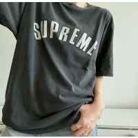 슈** 워싱 로고 티셔츠 (1:1제작)