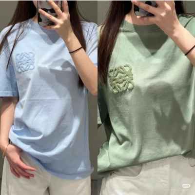 로** 뽀글이 애너그램 티셔츠