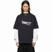 발*** 폴리티컬 스텐실 티셔츠